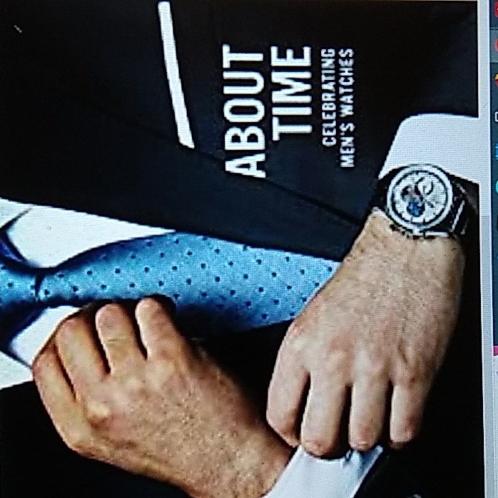 A wonderful book on high-end men's wrist watches